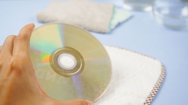 DVD表面清洁度