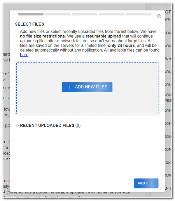 HDConvert-interface