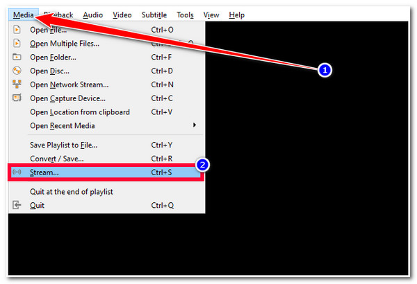 Importer video VLC