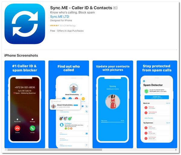 Sync Me Interface