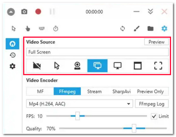 Video- und Audio-Optimierungsoptionen