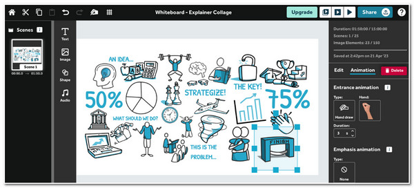 Videoscribe Interface