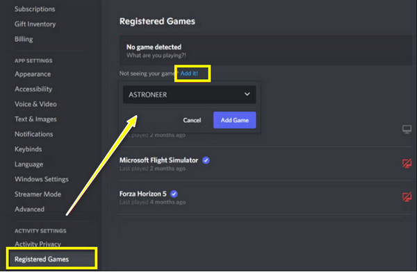 在 Discord 上添加应用程序