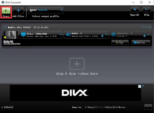 Divx から DVD Divx