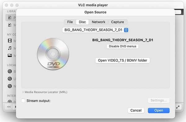 Vlc per Mac