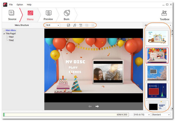 Wondershare Gratis DVD Maker