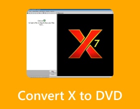 X को DVD S में बदलें