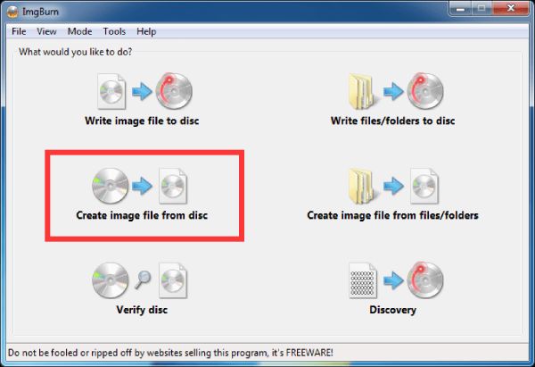 Create Iso File Imgburn