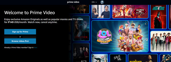 Amazon Prime video