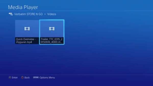 Odaberite Mp4 datoteku Ps4