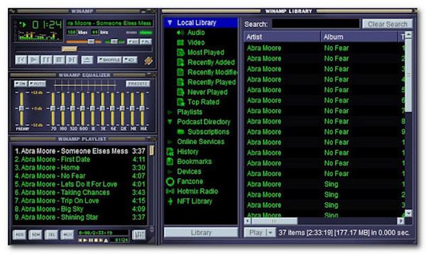 Winamp spiller