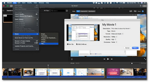 Change Video Format Imovie