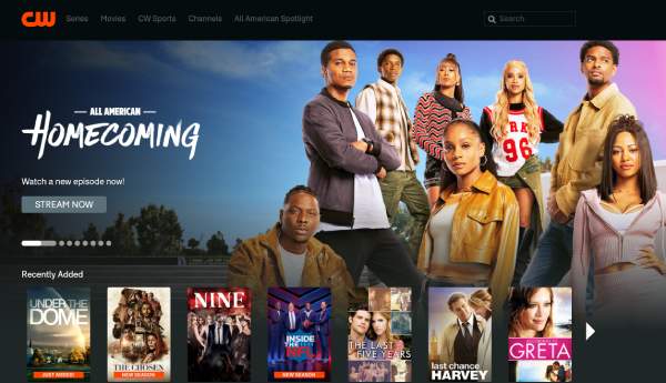 Sito web di serie TV gratuite Cwseed