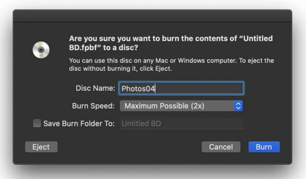 Disk Utility Burn Blu Ray