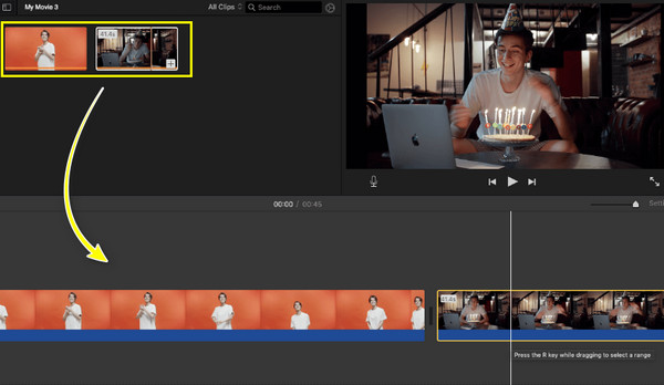 Imovie Merge Mp4-klipp