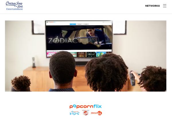 Sito web della serie TV gratuita Popcorn