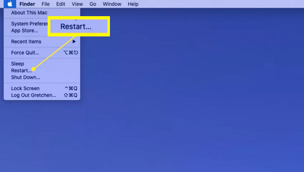 Restart Your Mac