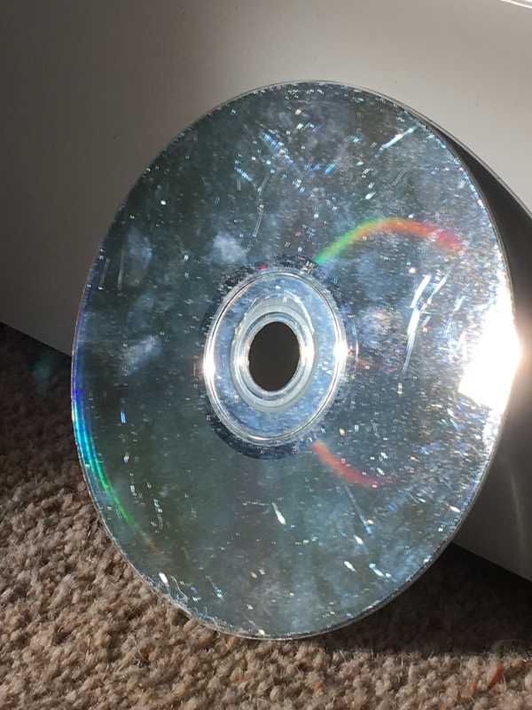 Scratched Damaged Disc