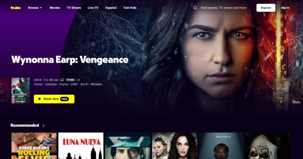 Site-ul web al seriei TV Tubi gratuit