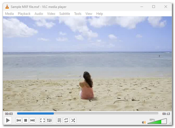 Vlc เล่น Mxf