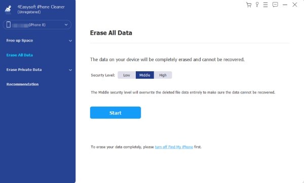 Erase All Data 4easy