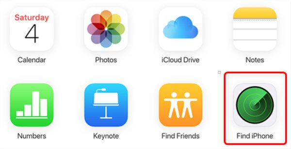 Find Iphone Function Icloud