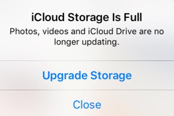 Full Icloud Storage