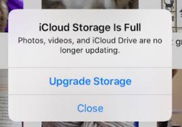 Icloud Storage Full