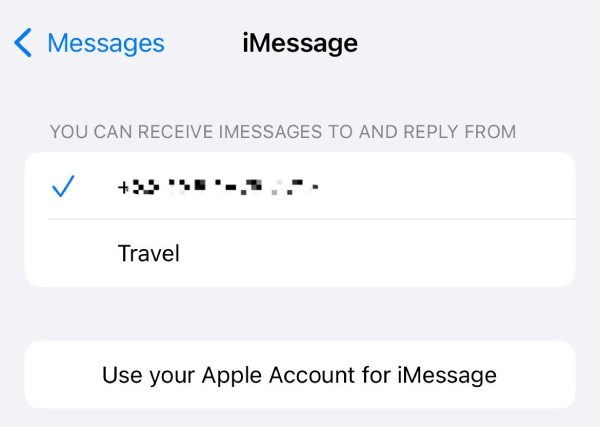 Imessage Choose Number