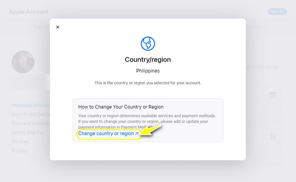 Apple Id Change Region