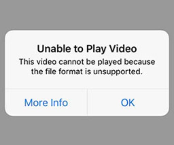 Unable To Play Video Iphone