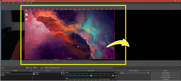 OBS Drag the Monitor