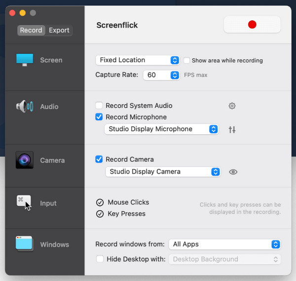 Screenflick Free Screen Recorder-Mac