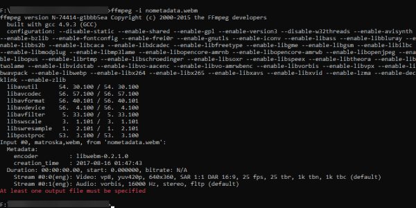 Remove Video Metadata Ffmpeg